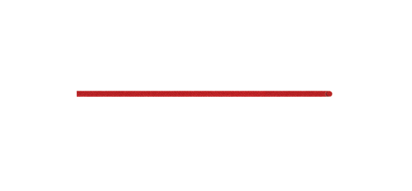 approx. 3 x 0.8mm outer diameter red